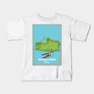 Kaliningrad Oblast map Kids T-Shirt